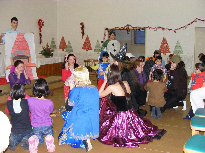 Vianočné vystúpenie pre Detský domov Prešov 2010