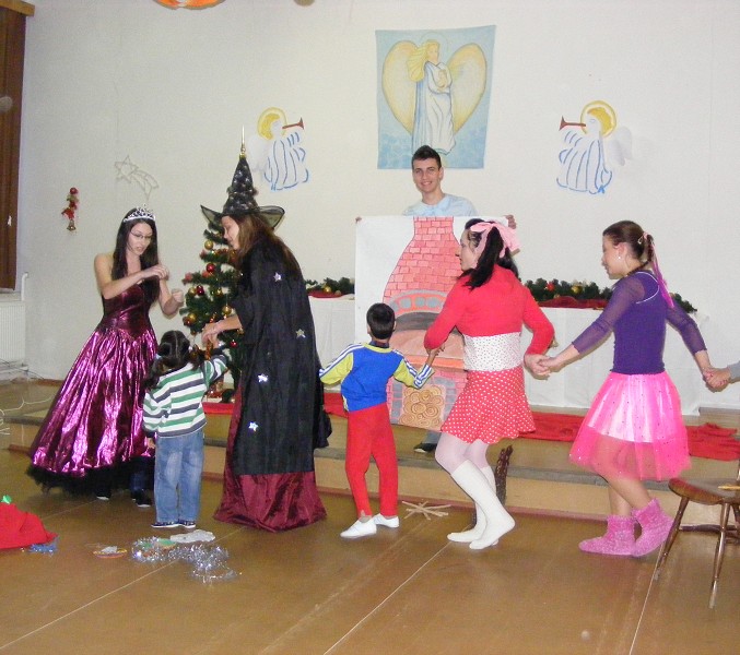Vianočné vystúpenie pre Detský domov Prešov 2010