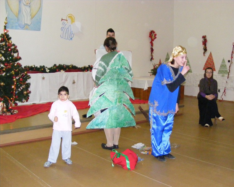 Vianočné vystúpenie pre Detský domov Prešov 2010