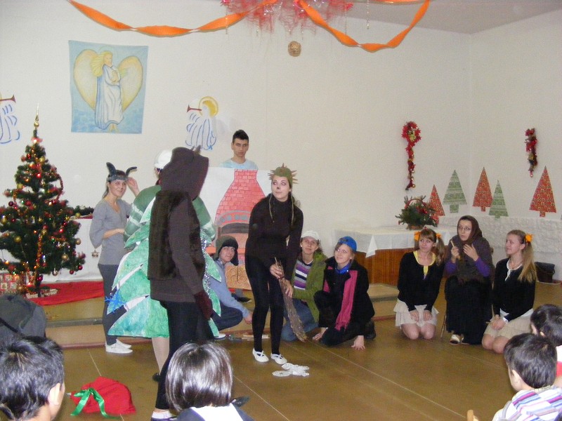 Vianočné vystúpenie pre Detský domov Prešov 2010