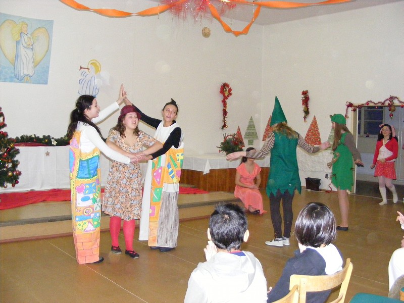 Vianočné vystúpenie pre Detský domov Prešov 2010