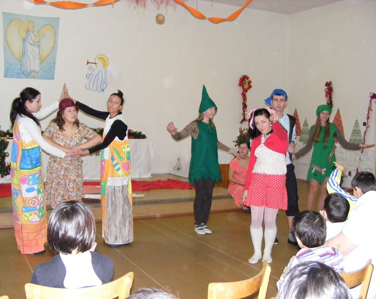 Vianočné vystúpenie pre Detský domov Prešov 2010