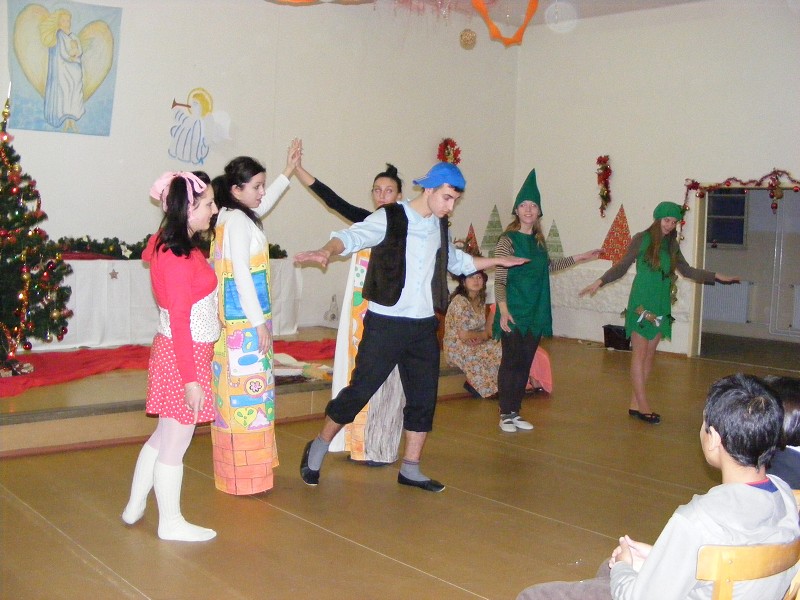 Vianočné vystúpenie pre Detský domov Prešov 2010