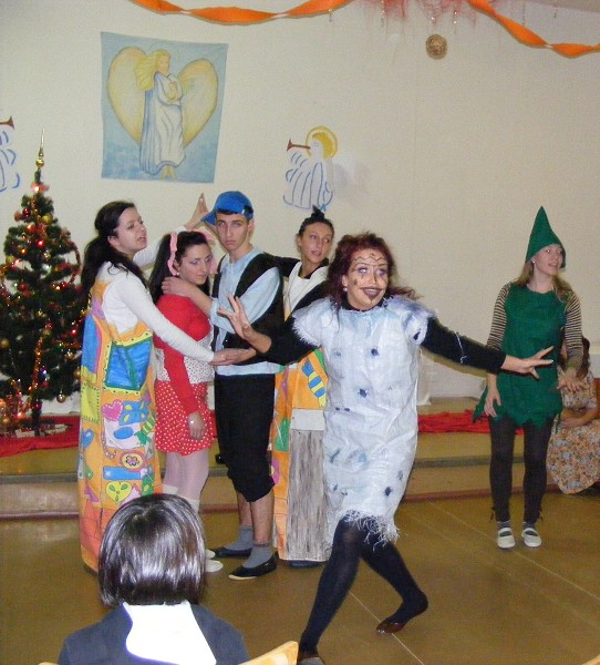 Vianočné vystúpenie pre Detský domov Prešov 2010