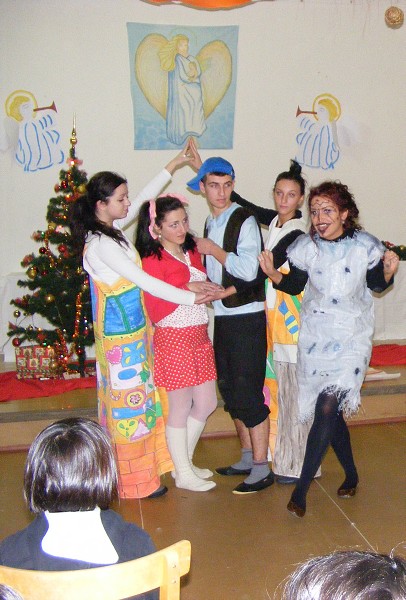 Vianočné vystúpenie pre Detský domov Prešov 2010