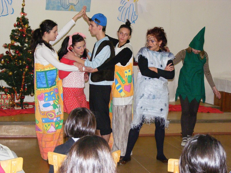 Vianočné vystúpenie pre Detský domov Prešov 2010