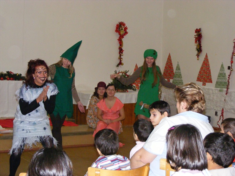 Vianočné vystúpenie pre Detský domov Prešov 2010