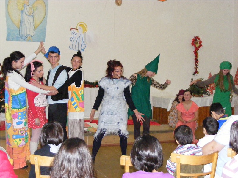 Vianočné vystúpenie pre Detský domov Prešov 2010