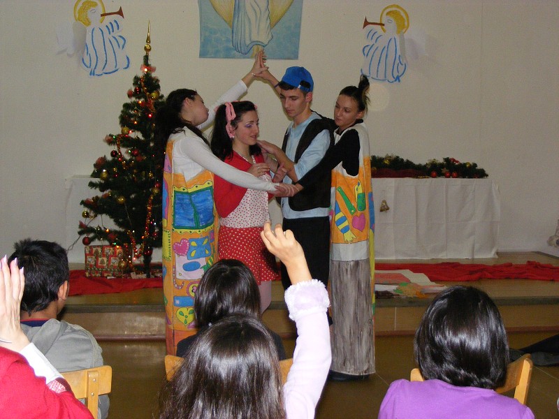 Vianočné vystúpenie pre Detský domov Prešov 2010