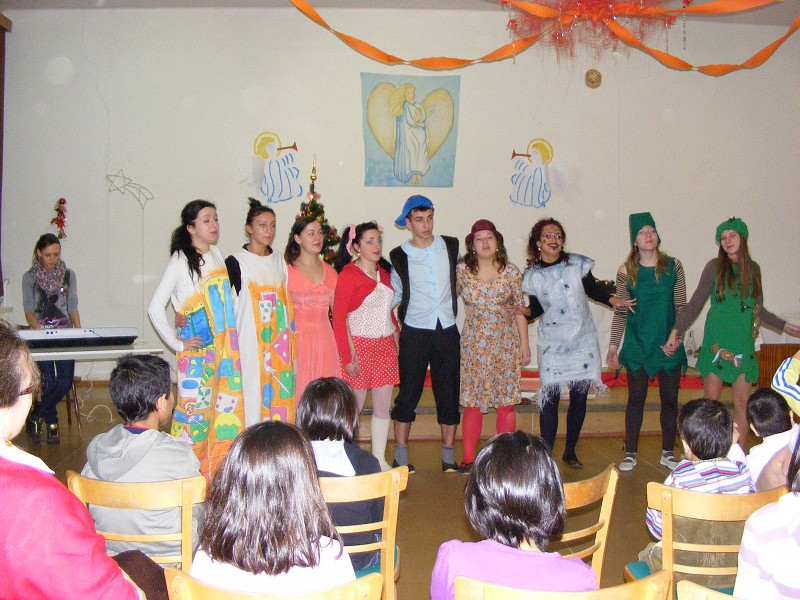 Vianočné vystúpenie pre Detský domov Prešov 2010